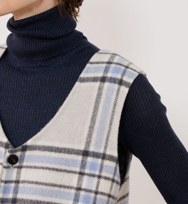 GALERIE VIE「リバーブランケット バックボタンワンピース」|ジャンパースカート|