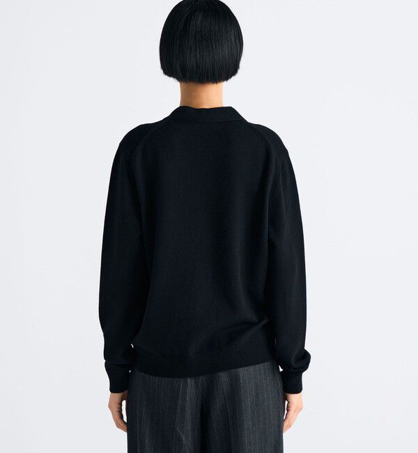 Edition「エクストラファインウール Vネックカーディガン」|カーディガン|