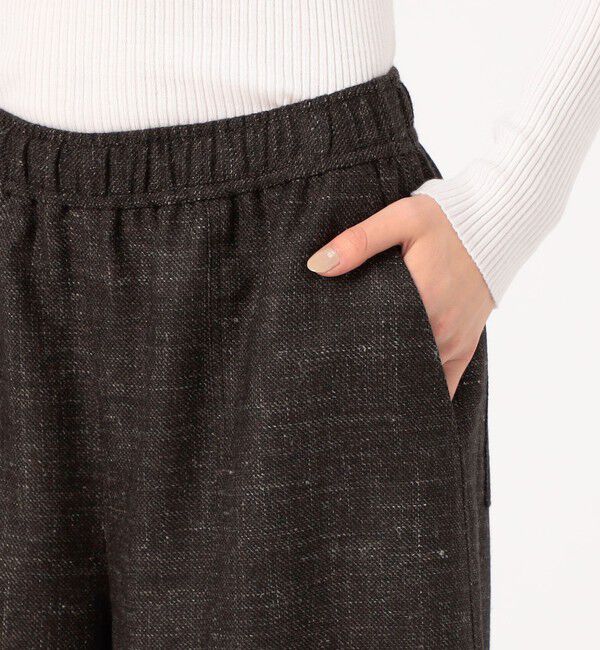 GALERIE VIE「フラックスフラノ イージーワイドパンツ」|その他|