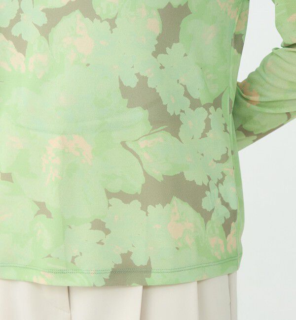 Ballsey「ピオニープリント ロングスリーブプルオーバー」|Tシャツ・カットソー|