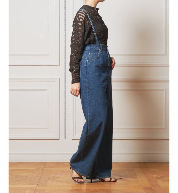 IENA LA BOUCLE「《追加》IENA LA BOUCLE ハイエストウエストデニムパンツ2」|デニム|