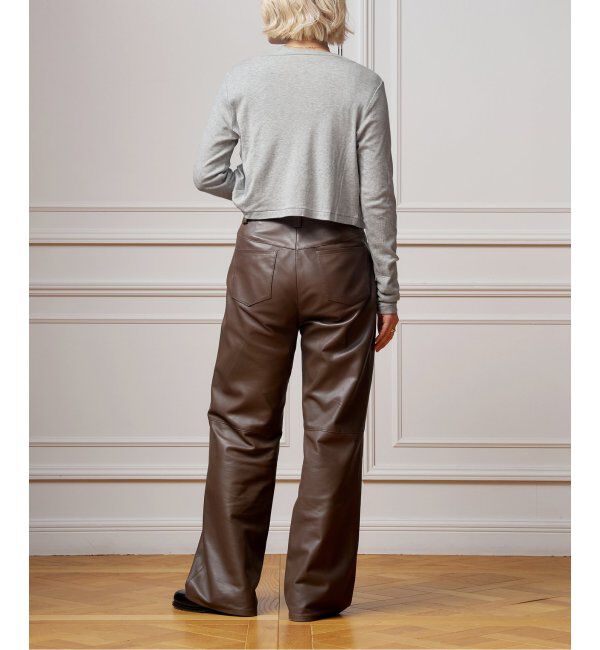 IENA LA BOUCLE「IENA LA BOUCLE シアーフライスロングスリーブTシャツ」|Tシャツ・カットソー|