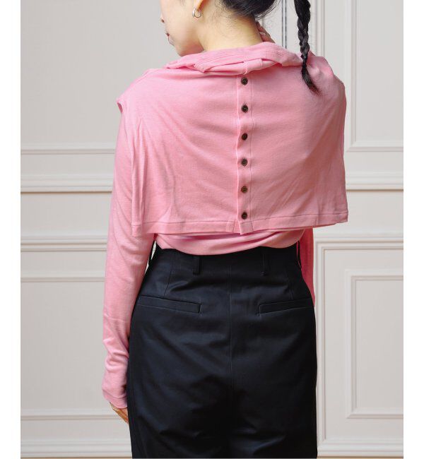 IENA LA BOUCLE「IENA LA BOUCLE シアーフライスロングスリーブTシャツ」|Tシャツ・カットソー|