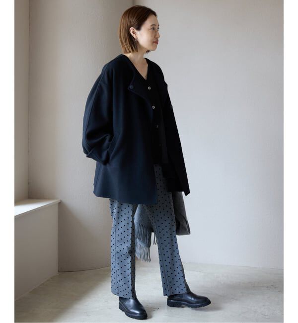 SLOBE IENA「《追加》ウォッシャブルワイドシルエットカーディガン」|カーディガン|