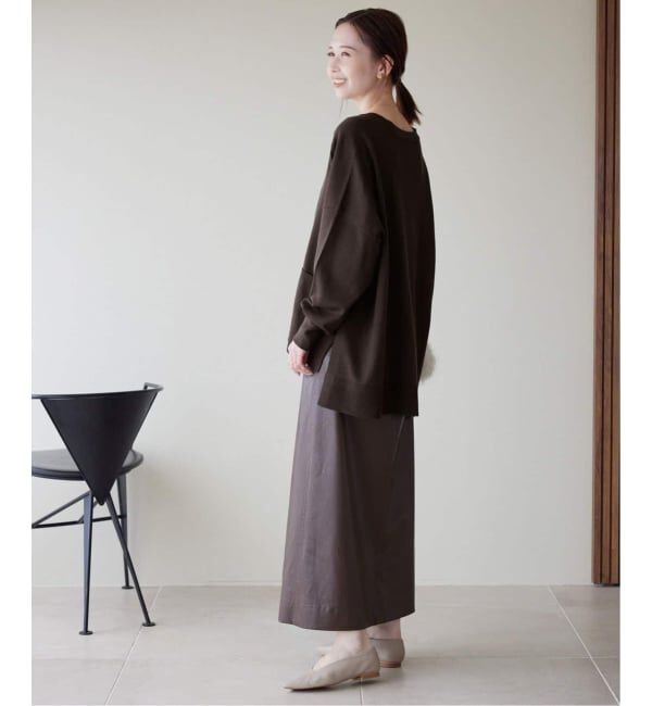 SLOBE IENA「《追加》ウォッシャブルワイドシルエットカーディガン」|カーディガン|