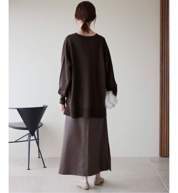 SLOBE IENA「《追加》ウォッシャブルワイドシルエットカーディガン」|カーディガン|