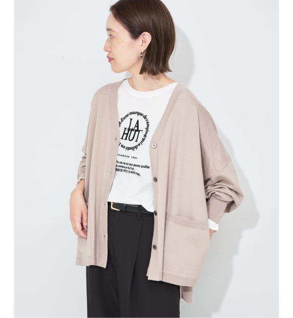 SLOBE IENA「《追加》ウォッシャブルワイドシルエットカーディガン」|カーディガン|