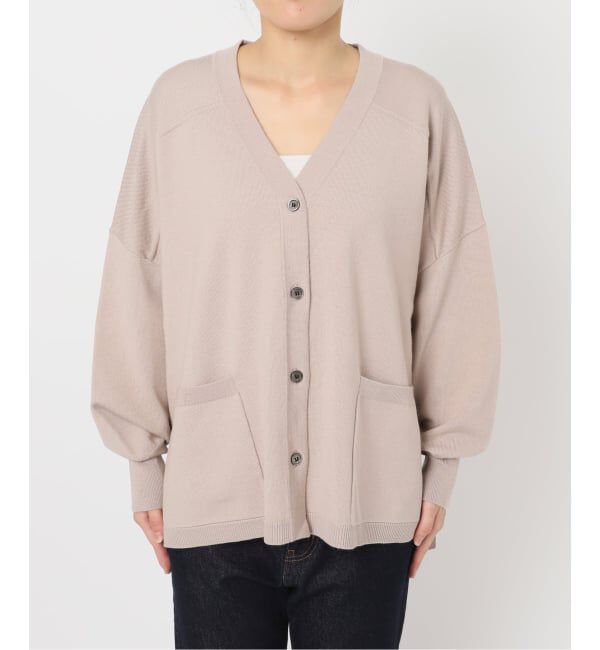 SLOBE IENA「《追加》ウォッシャブルワイドシルエットカーディガン」|カーディガン|
