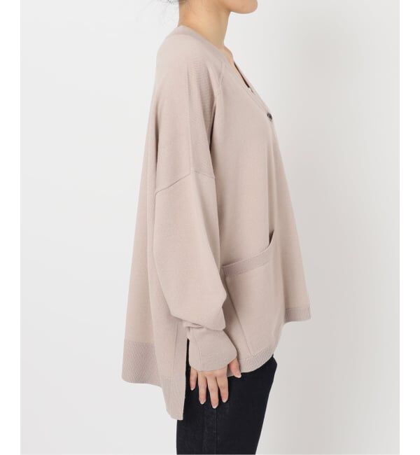 SLOBE IENA「《追加》ウォッシャブルワイドシルエットカーディガン」|カーディガン|