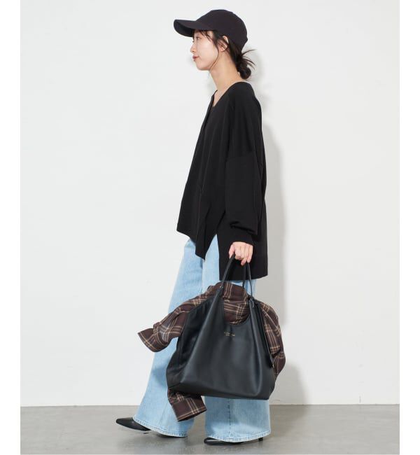 SLOBE IENA「《追加》ウォッシャブルワイドシルエットカーディガン」|カーディガン|
