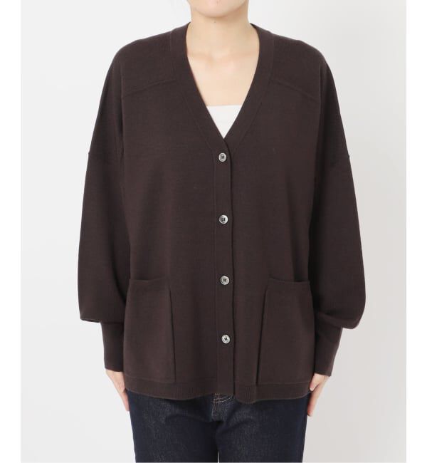 SLOBE IENA「《追加》ウォッシャブルワイドシルエットカーディガン」|カーディガン|