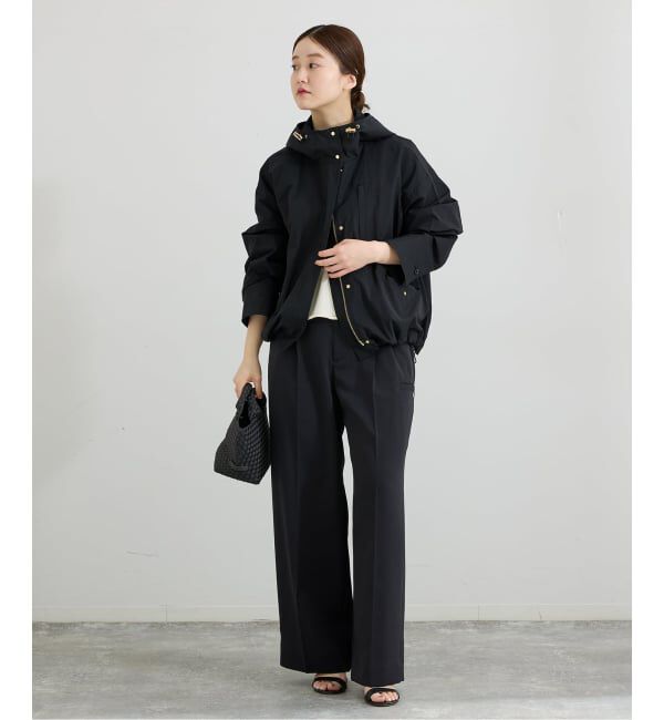 IENA「《予約》撥水フーディーブルゾン」|ブルゾン・スタジャン|