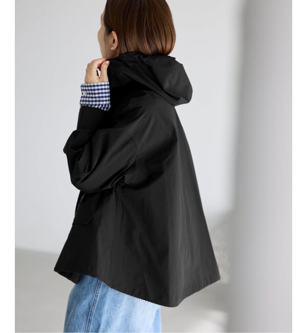 IENA「《予約》撥水フーディーブルゾン」|ブルゾン・スタジャン|