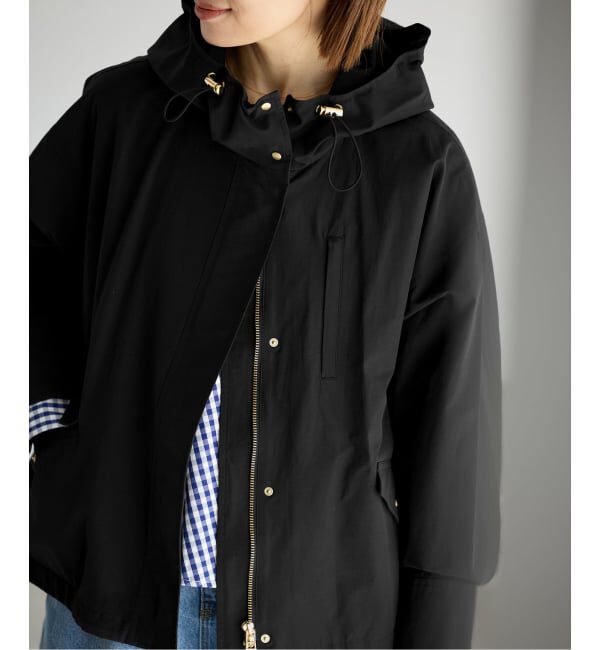 IENA「《予約》撥水フーディーブルゾン」|ブルゾン・スタジャン|