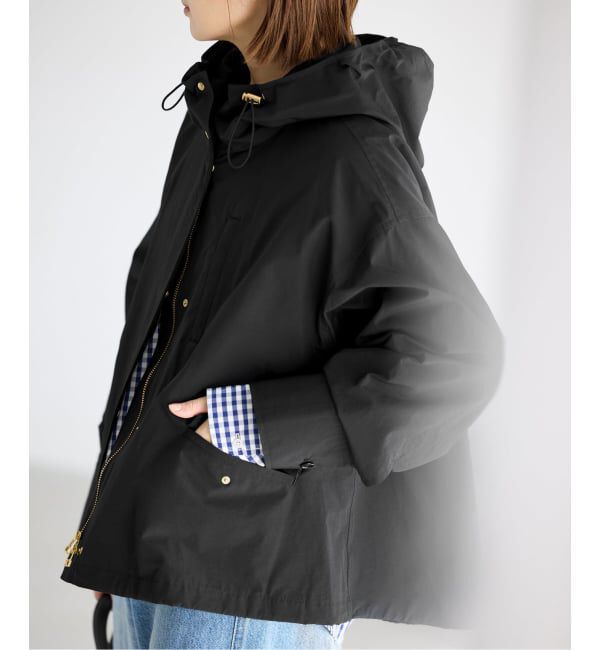 IENA「《予約》撥水フーディーブルゾン」|ブルゾン・スタジャン|