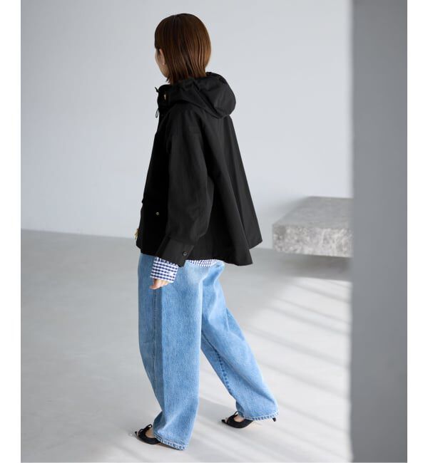IENA「《予約》撥水フーディーブルゾン」|ブルゾン・スタジャン|