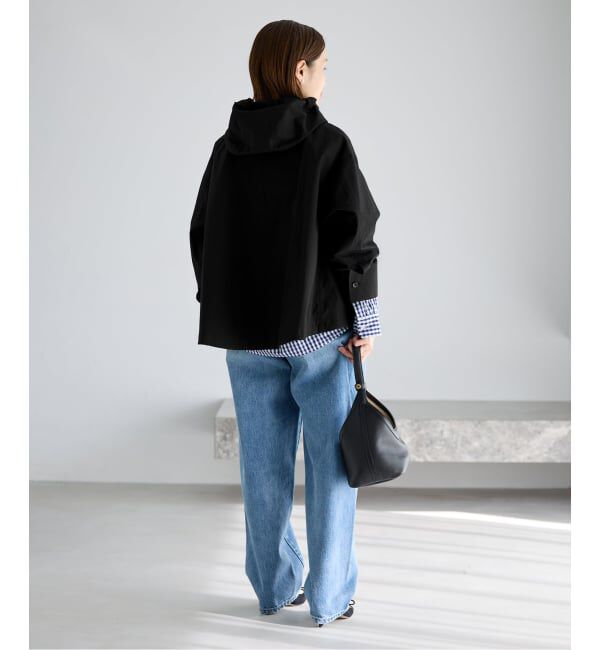 IENA「《予約》撥水フーディーブルゾン」|ブルゾン・スタジャン|