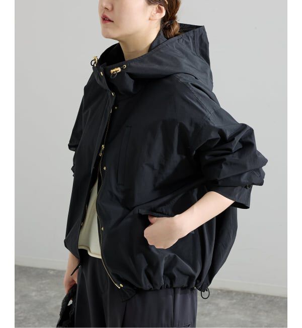 IENA「《予約》撥水フーディーブルゾン」|ブルゾン・スタジャン|