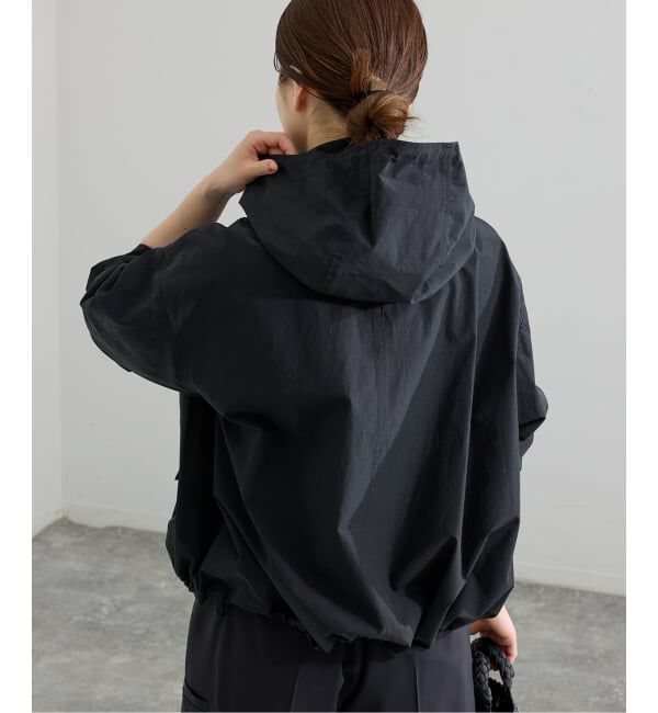 IENA「《予約》撥水フーディーブルゾン」|ブルゾン・スタジャン|