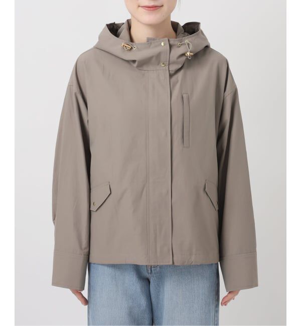 IENA「《予約》撥水フーディーブルゾン」|ブルゾン・スタジャン|