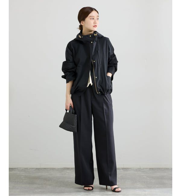 IENA「《予約》撥水フーディーブルゾン」|ブルゾン・スタジャン|