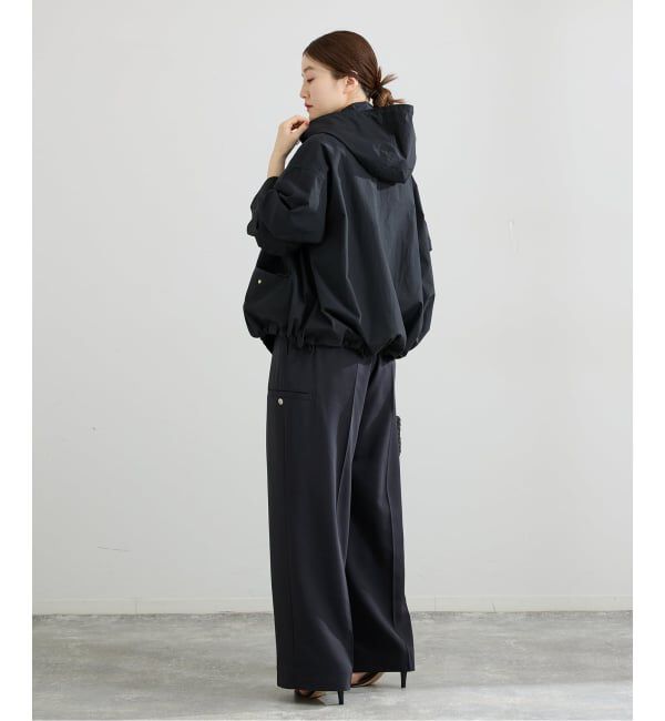 IENA「《予約》撥水フーディーブルゾン」|ブルゾン・スタジャン|