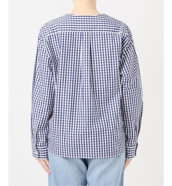 IENA「《予約》MA/RE/マレ カシュクールSHIRTS シャツ LIGHT COTTON 104 GR」|シャツ・ブラウス|