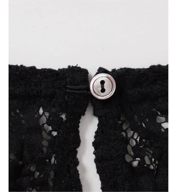 IENA「《一部カラーWEB限定/追加4予約》Flowerストレッチレースプルオーバー」|Tシャツ・カットソー|