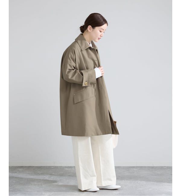 IENA「【販路限定モデル】MACKINTOSH/マッキントッシュ HUMBIE MB コート L261HI1 054HLDE」|ステンカラーコート|