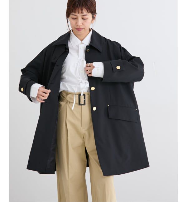 IENA「【販路限定モデル】MACKINTOSH/マッキントッシュ HUMBIE MB コート L261HI1 054HLDE」|ステンカラーコート|