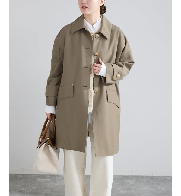 IENA「【販路限定モデル】MACKINTOSH/マッキントッシュ HUMBIE MB コート L261HI1 054HLDE」|ステンカラーコート|