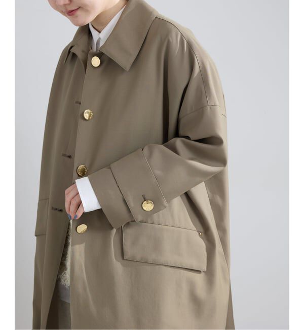 IENA「【販路限定モデル】MACKINTOSH/マッキントッシュ HUMBIE MB コート L261HI1 054HLDE」|ステンカラーコート|