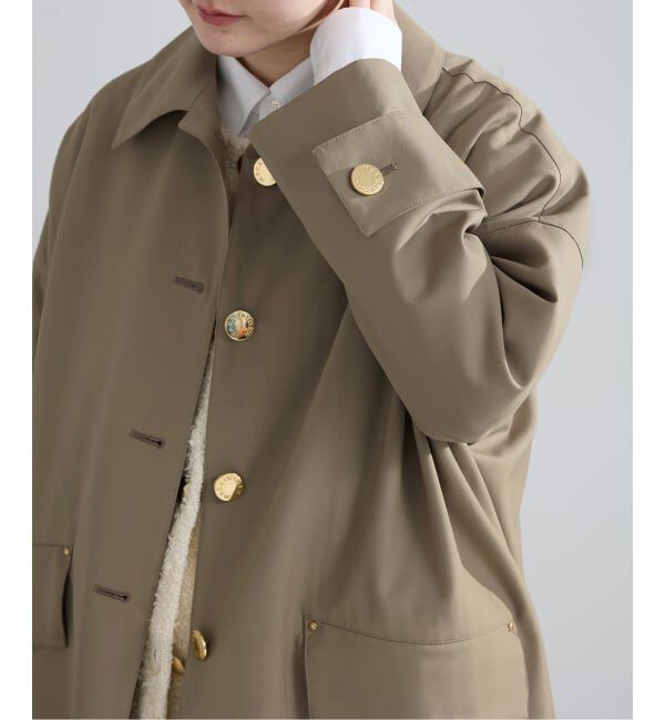 IENA「【販路限定モデル】MACKINTOSH/マッキントッシュ HUMBIE MB コート L261HI1 054HLDE」|ステンカラーコート|