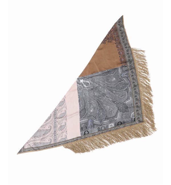 VERMEIL par iena「《予約》PIERRE LOUIS MASCIA ピエール ルイマーシャ Triangular Shawl 517567/101」|バンダナ・スカーフ|