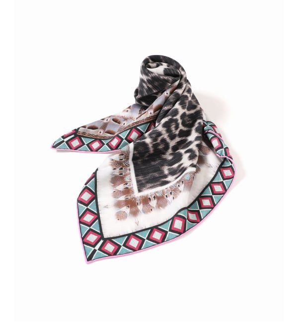 VERMEIL par iena「《予約》PIERRE LOUIS MASCIA ピエール ルイマーシャ Scarf 67x67cm 517529/101」|バンダナ・スカーフ|
