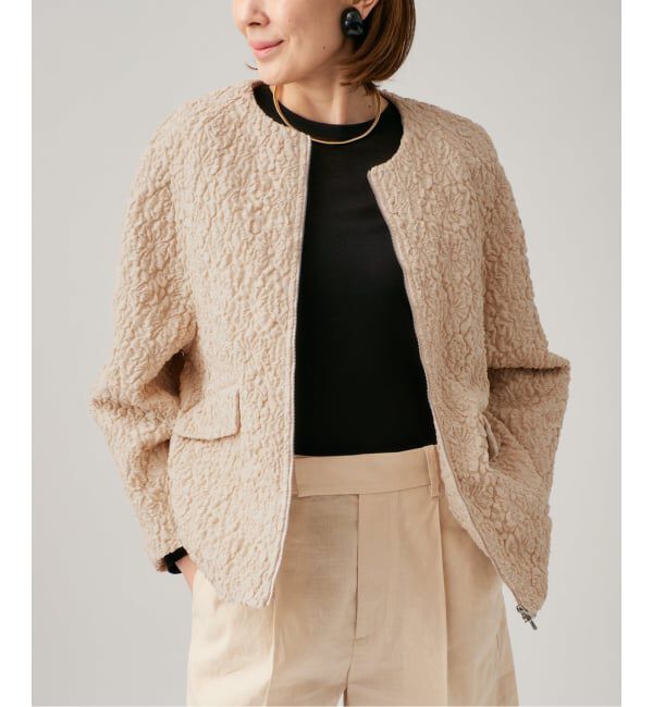 VERMEIL par iena「《予約》SAQUI サキ Matelasse ブルゾン 26SS19」|その他|ナチュラル