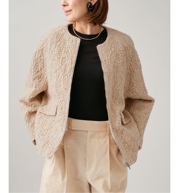 VERMEIL par iena「《予約》SAQUI サキ Matelasse ブルゾン 26SS19」|その他|