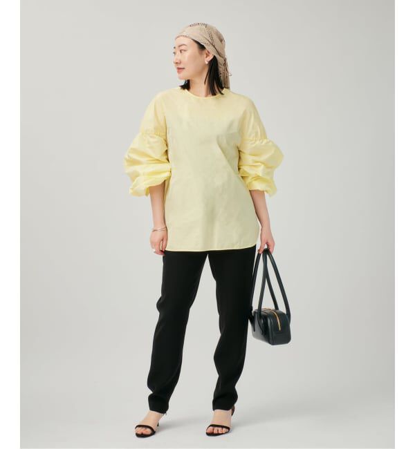 VERMEIL par iena「《予約》SAQUI サキ Lemon Taffeta ブラウス 26SS12」|シャツ・ブラウス|