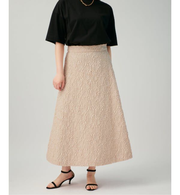 VERMEIL par iena「《予約》SAQUI サキ Matelasse Frared スカート 26SS20」|スカート|