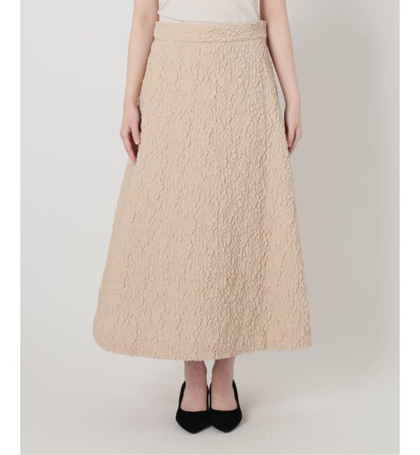 VERMEIL par iena「《予約》SAQUI サキ Matelasse Frared スカート 26SS20」|スカート|