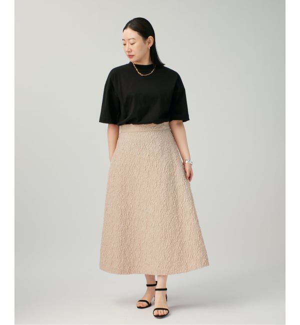 VERMEIL par iena「《予約》SAQUI サキ Matelasse Frared スカート 26SS20」|スカート|