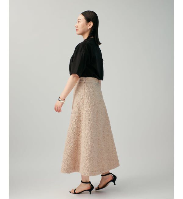 VERMEIL par iena「《予約》SAQUI サキ Matelasse Frared スカート 26SS20」|スカート|