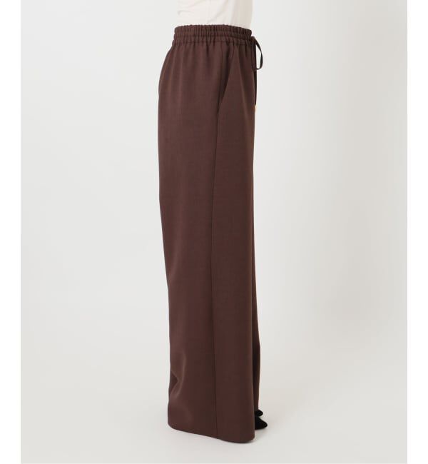 IENA LA BOUCLE「《追加2予約》IENA LA BOUCLE ポリエステルトロイージーパンツ」|その他|