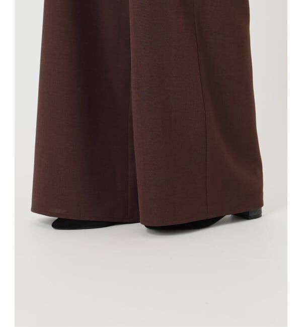 IENA LA BOUCLE「《追加2予約》IENA LA BOUCLE ポリエステルトロイージーパンツ」|その他|