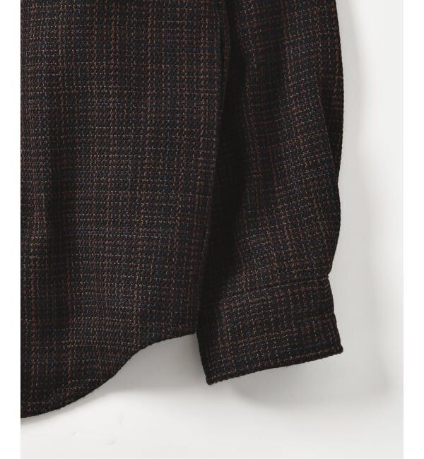 EDIFICE「コットン ツイード リングドット シャツ」|シャツ・ブラウス|