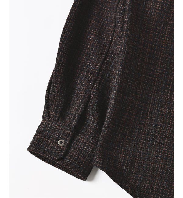 EDIFICE「コットン ツイード リングドット シャツ」|シャツ・ブラウス|