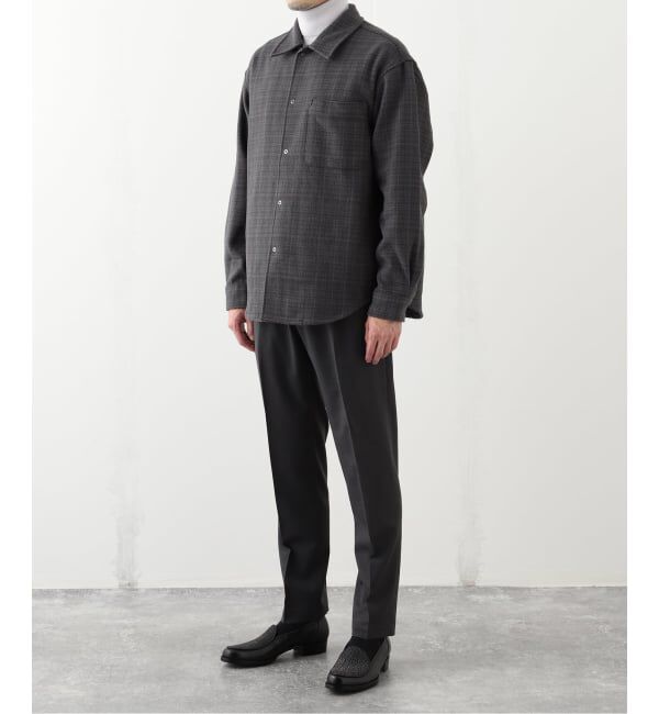 EDIFICE「コットン ツイード リングドット シャツ」|シャツ・ブラウス|