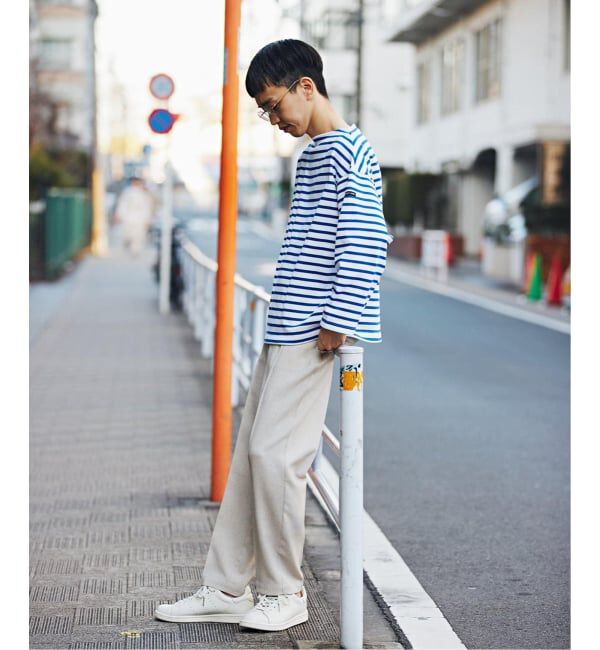 EDIFICE「《予約》SAINT JAMES(セントジェームス)  OUESSANT ルーズ (ボーダー)」|Tシャツ・カットソー|