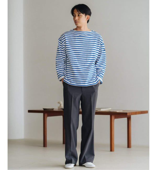 EDIFICE「《予約》SAINT JAMES(セントジェームス)  OUESSANT ルーズ (ボーダー)」|Tシャツ・カットソー|