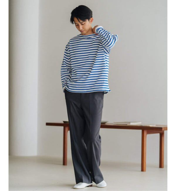 EDIFICE「《予約》SAINT JAMES(セントジェームス)  OUESSANT ルーズ (ボーダー)」|Tシャツ・カットソー|